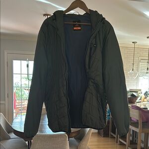 Rip Curl Men’s Green Quilted Jacket